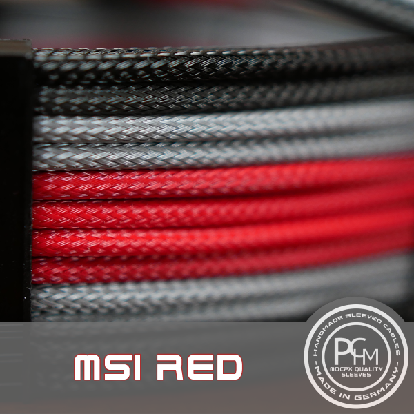 Unser neues vorkonfiguriertes Handmade Extension Set - MSI RED - 