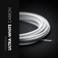 MDPCX Sleeve I Small I 1meter Ultra-White Carbon