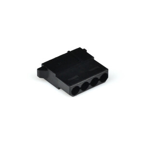 4 Pin Power Connector Female Black