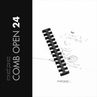 MDPCX Cable Combs 24 Open Black