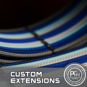 24Pin ATX - Handmade Sleeves (Verl&auml;ngerungen)
