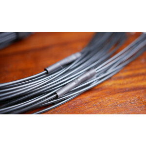 High Quality PSU Cables/ Short Extension Adapter Seasonic Focus &amp; Prime GX/PX/TX 24Pin ATX Schwarz 30cm