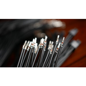 High Quality PSU Cables/ Short Extension Adapter Seasonic Focus &amp; Prime GX/PX/TX 24Pin ATX Schwarz 65cm