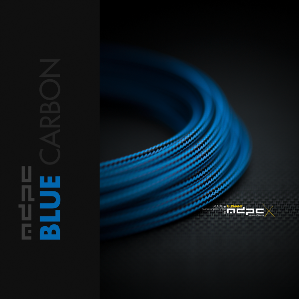 MDPCX Sleeve I Small I 1meter Blue-Carbon