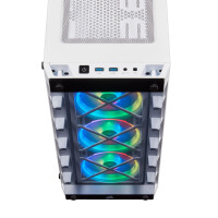Corsair iCue 465X RGB wei&szlig; Gaming Geh&auml;use mit RGB