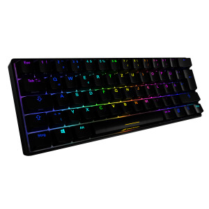 Skiller SGK50 S4 Hot-Swap 60% Keyboard Kalih Red DE Black